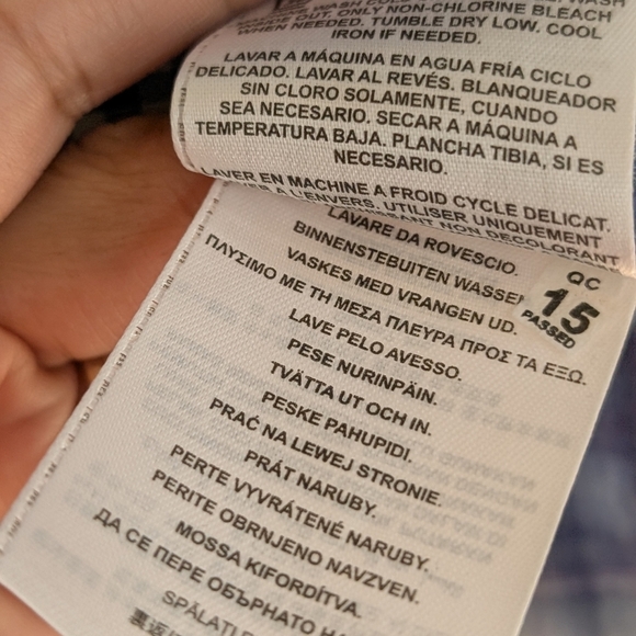 VINTAGE Guess Plaid Snap Button Up Est 1981 Sleeve Top Sz L - Picture 7 of 10